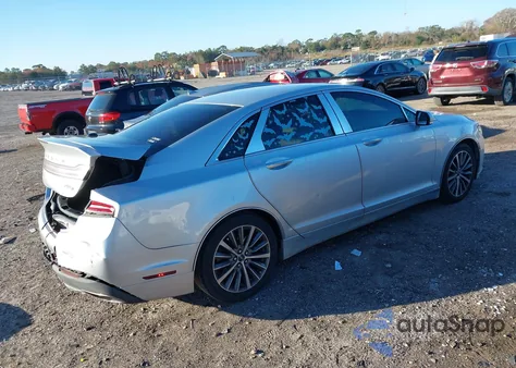 2017 Lincoln Mkz Select из США, поврежденный, VIN 3LN6L5C94HR618664